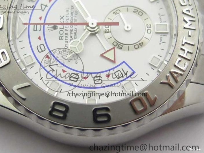 MiroTime 0126 Lightweight YachtMaster II 116689 SS JF 1:1 Best Edition White Dial Ceramic Bezel on SS Bracelet A7750 V 3184